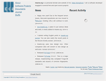 Tablet Screenshot of mearie.org